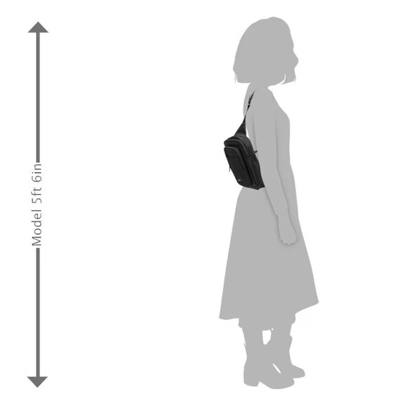 NWT DSW Exclusive Sling Bag (Black) - Picture 7 of 7